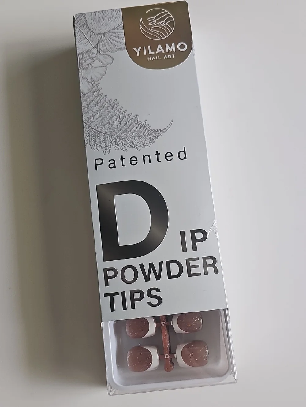 NWT Sparkling French Tip Press-On Nails
